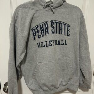Source Unknown Gray Penn State Volleyball Hoodie